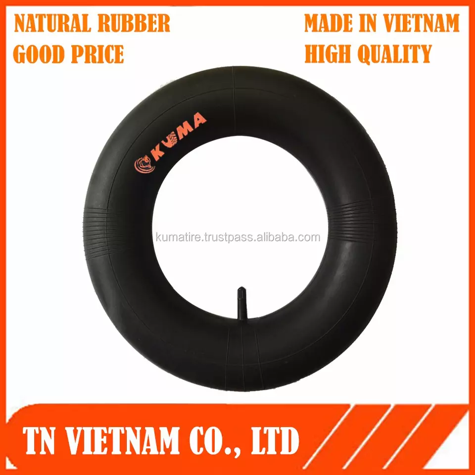 wholesale natural rubber inner tubes vietnam 3.50 -8 with low price and top quality