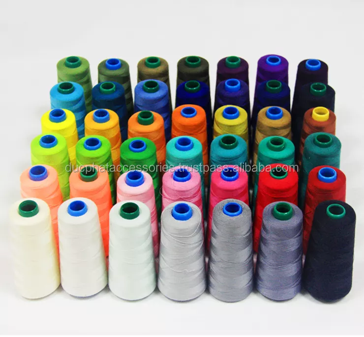 Good Quality and Cheap Price 100% Polyester Sewing Thread from Vietnam