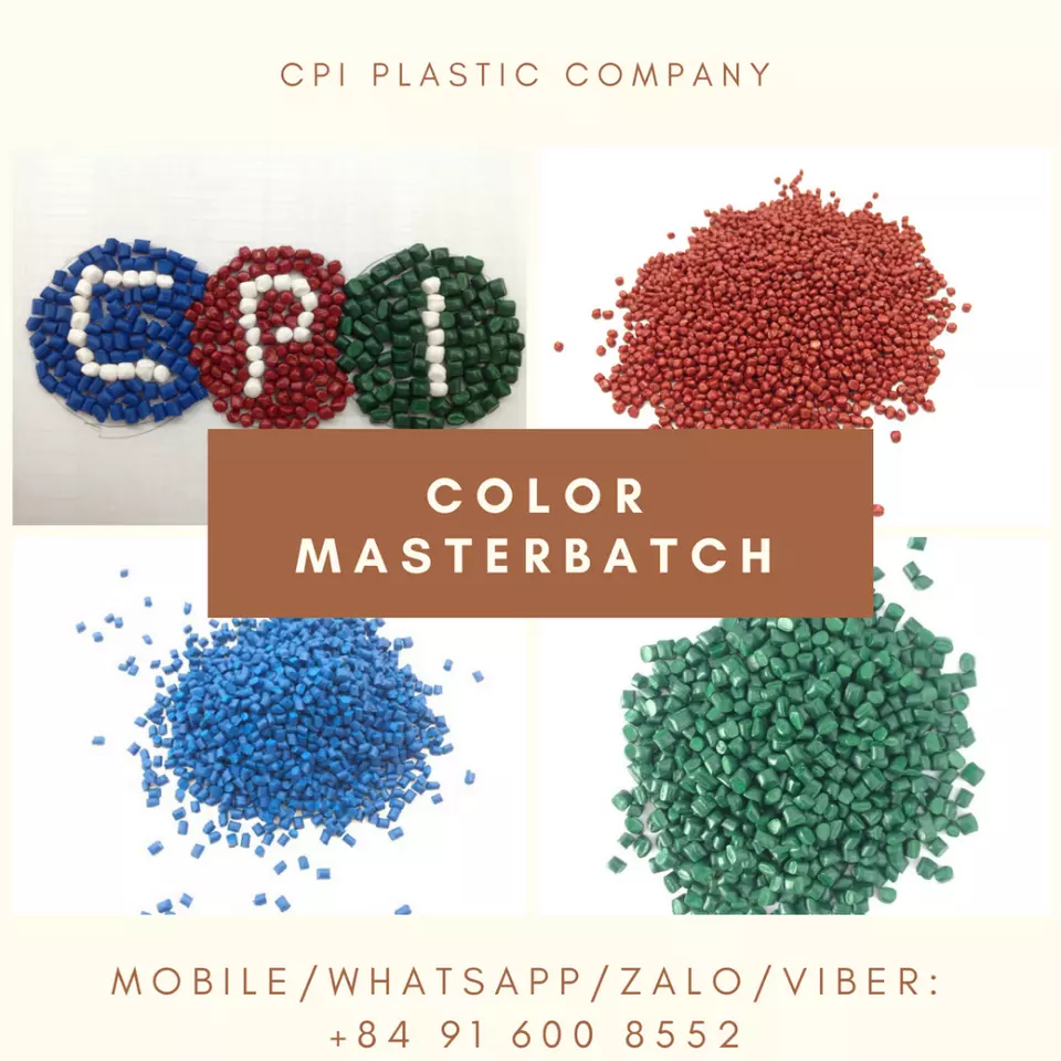 Vivid Color Masterbatch | polyethylene masterbatch | CPI plastic Vietnam direct supply