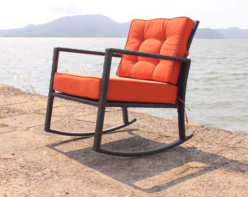 PE Rattan Wicker Outdoor / Garden Furniture - Rocking Chair