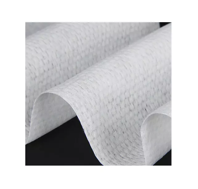 Spunlace fabric Pattern/Plain Non-woven Fabric Soft Absorbability No Fluffiness And Completely Safety Good Price