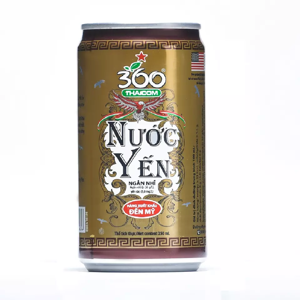Carbonated Drinks 360 Bird Nest High Quality 12 Months Shelf Life Refreshing Drink Type Bottle Box Packing From Vietnam