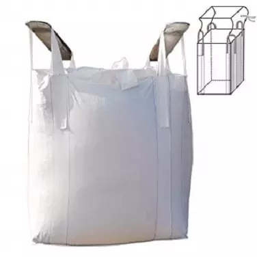 100% polypropylene big bags/ Bulk bags for loading cement, sand, rice, flour