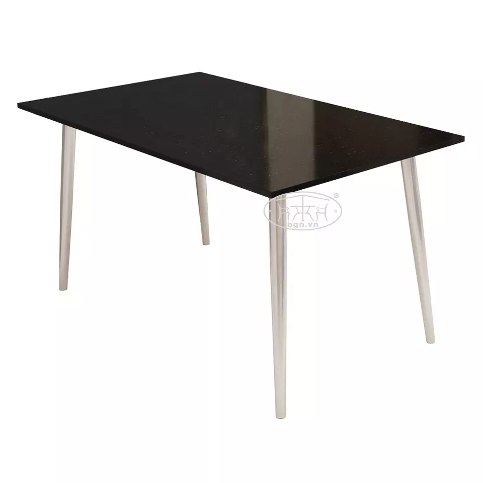 Dining Furniture Modern Table Metal Legs Artificial Stone Countertop