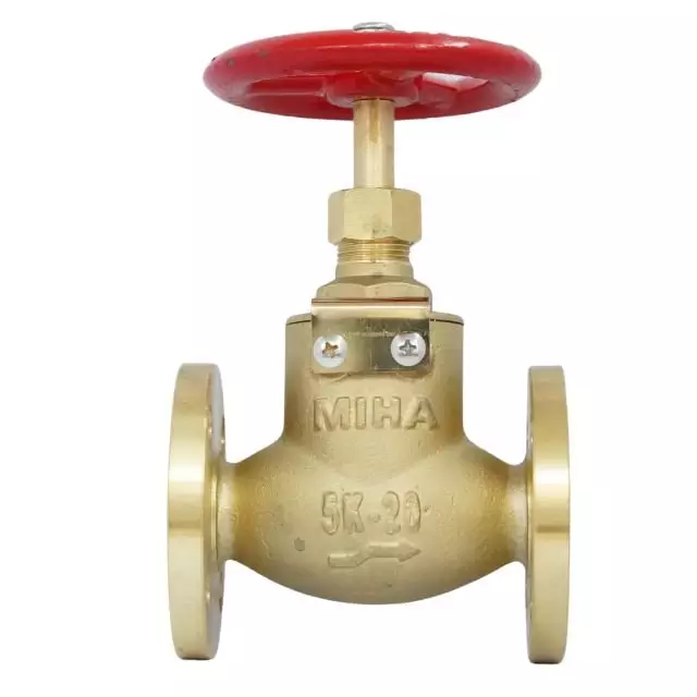 Brass Flange Globle Valve JIS 5K - 1/2