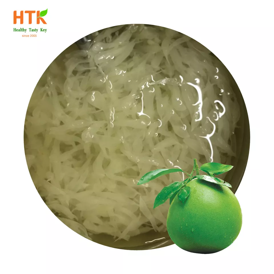 2022 High quality CANNED POMELO SACS IN SYRUP Made In Vietnam 100% Natural from HTK FOODS for Food & Beverage