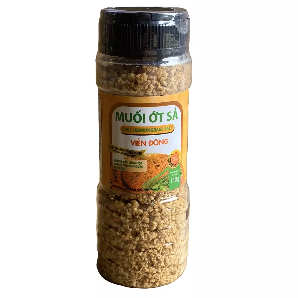 Vien Dong Chili Leamongrass Salt Good Choice Multipurpose Seasoning Refined Type ISO Certification Vietnamese Manufacturer