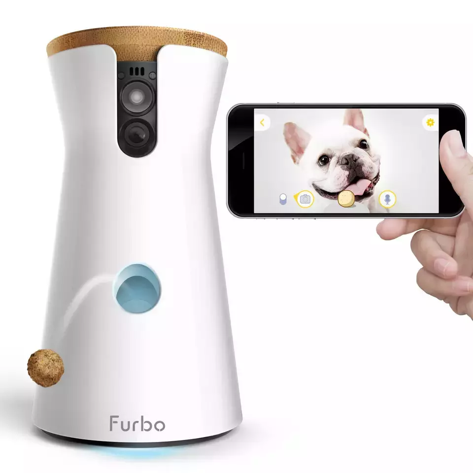 HOT Furbo 2.5 Dog Camera Treat Tossing Full HD With Wifi Pet and 2Way Audio