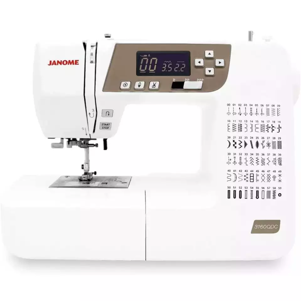 HOT NEW PRODUCT Bulk Of Janome 3160QDC-T Sewing and Quilting Machine with Bonus Quilt Kit FOR SALE