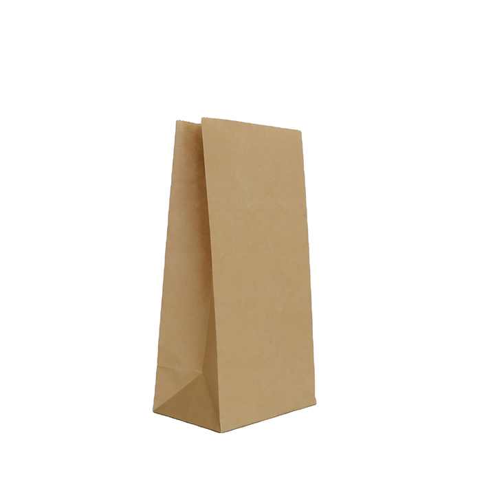 Shopping Paper Bags with white or Brown Kraft are made in Vietnam Factory - Horizontal shape Size with premium paper bág