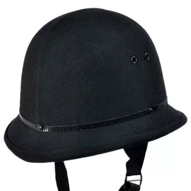 Color black army hat UK Bobby Helmet For Adults Made In Viet Nam 100% handmade from pith cork tree material
