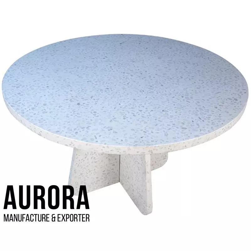 Attractive design Concrete Furniture is smart choice for dining room decoration with reasonable price