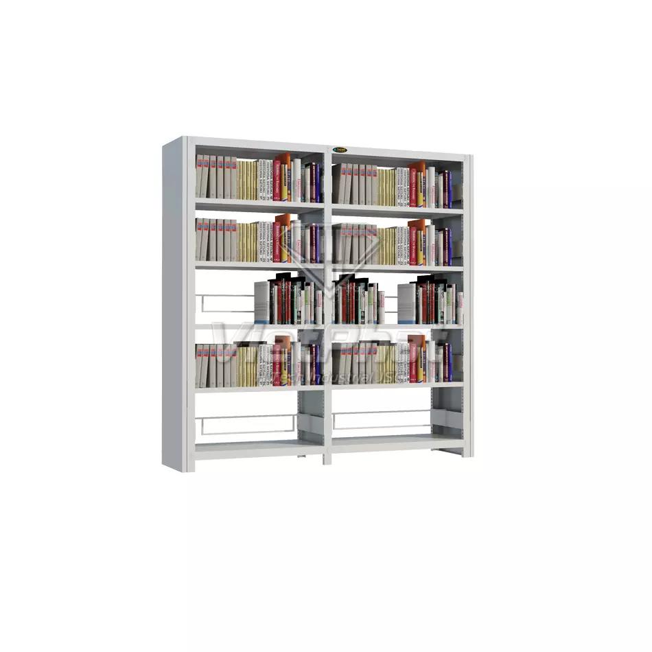 Shelves In Library Application Mail Packing High Durability Feature Library Bookshelf GS10E Export From Vietnam