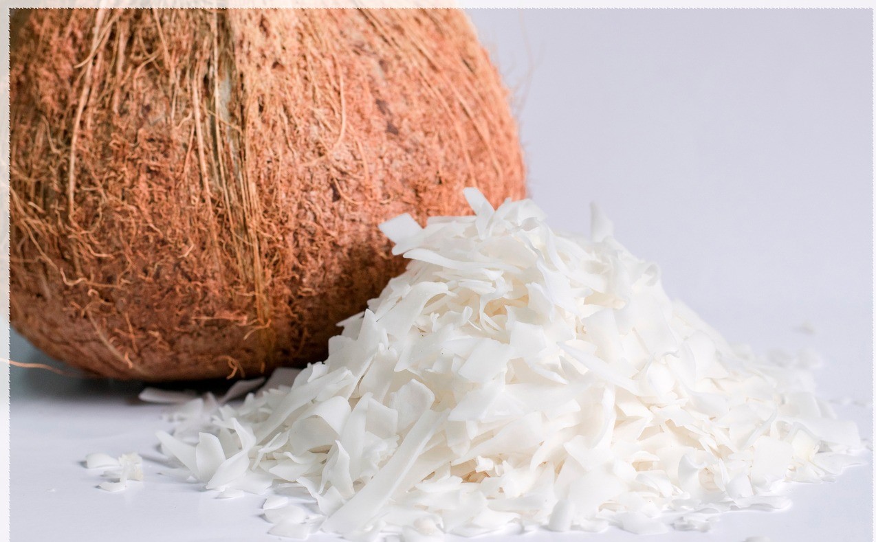 High fat desiccated coconut flake - Original from Vietnam