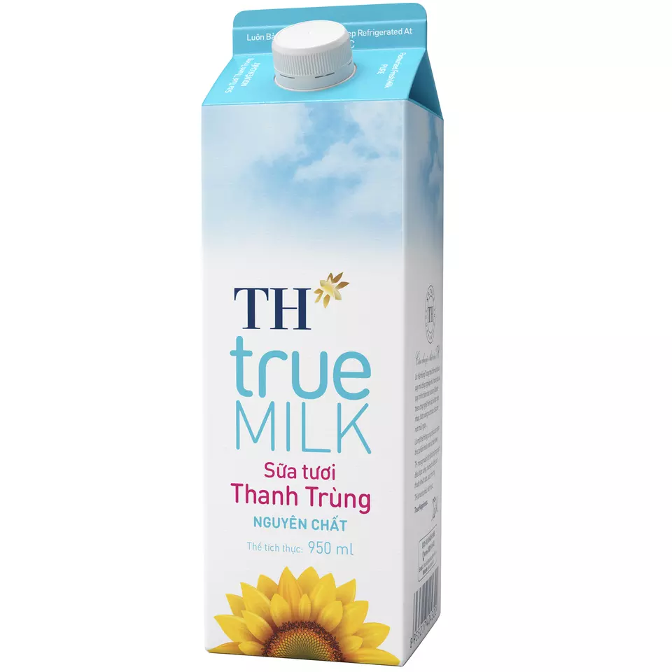 Pasteurized Fresh Milk - Pure 950ml Delicious Food & Beverage High Quality Nutrition Dairy Products Drink Milk
