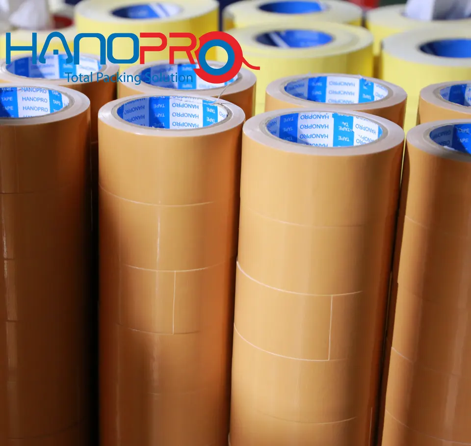 EVFTA Acrylic single sided BOPP adhesive packing tape for sealing cartons from Vietnam