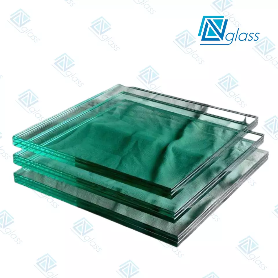 Top Quality OEM Flat Clear Laminated Safety Glass With 5 years Warranty ISO standard 100% Made in Vietnam