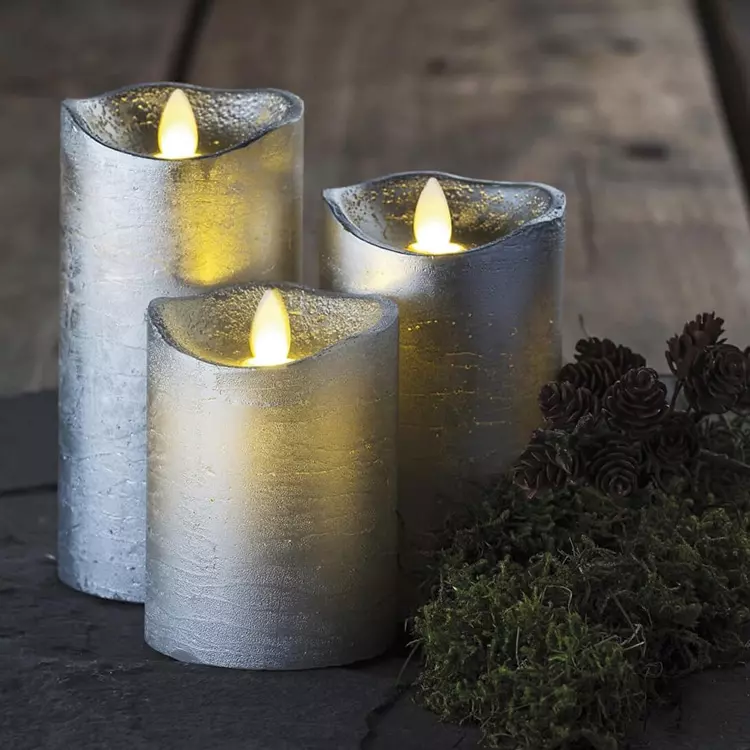 2019 Hot Selling Metal Led Wick Flameless Candle Vietnam Factory