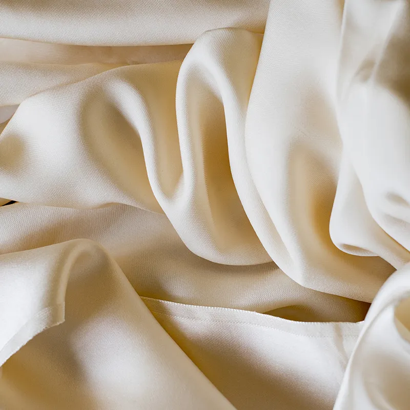 Thin Pure Silk Fabric | 100% Pure Silk | Twill Luxurious Silk Fabric | Smooth, Soft, Cool | Breathable