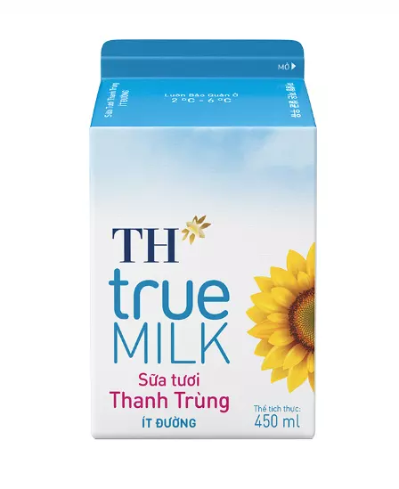 Pasteurized Fresh Milk - Less Sugar 450ml High Quality Dairy Products Drink Food & Beverage Nutrition Milk