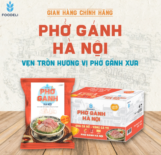 Hanoi Instant Noodle Soup 24 Packs x 75gr