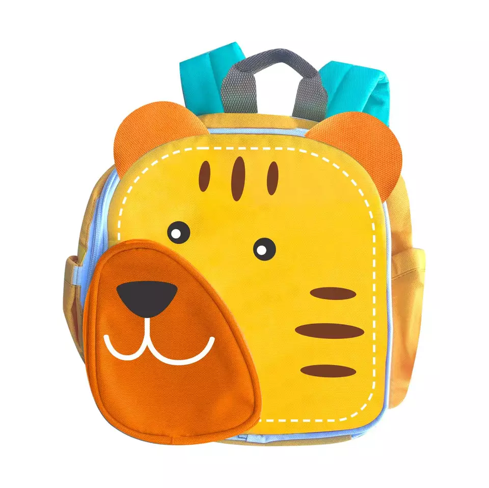 Newest Wholesale cute Cartoon Animal Design Plush Material School Kids Bag Backpack Vietnam Manufacturer