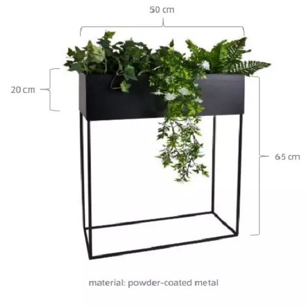 High Standard One Tier Raised Planter In Brown Box