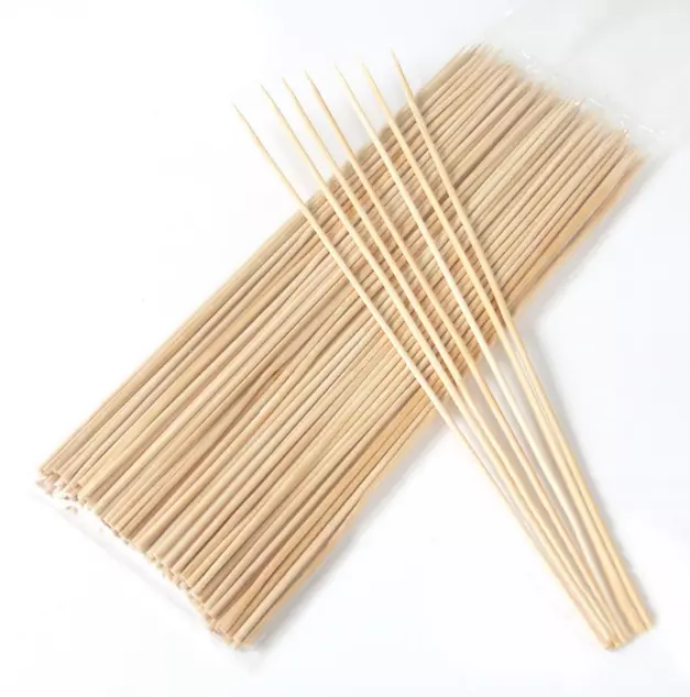 Hot sale high quality bamboo wooden bbq skewer