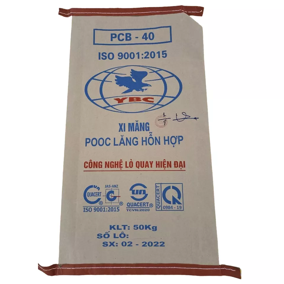 High quality Cement packaging bags / Cement bag/Bag for packing cement by 100% Vietnam Kraft Paper