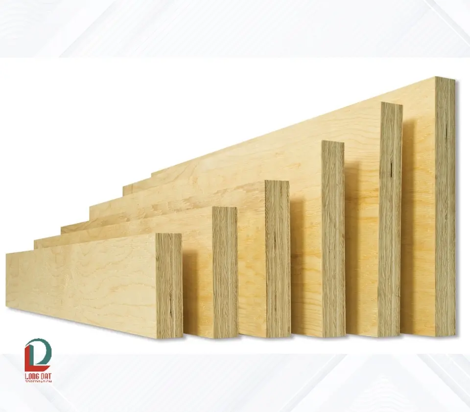 VietNam LVL plywood Laminated venneer lumber wooden pallet materials supplier high quality cheap price
