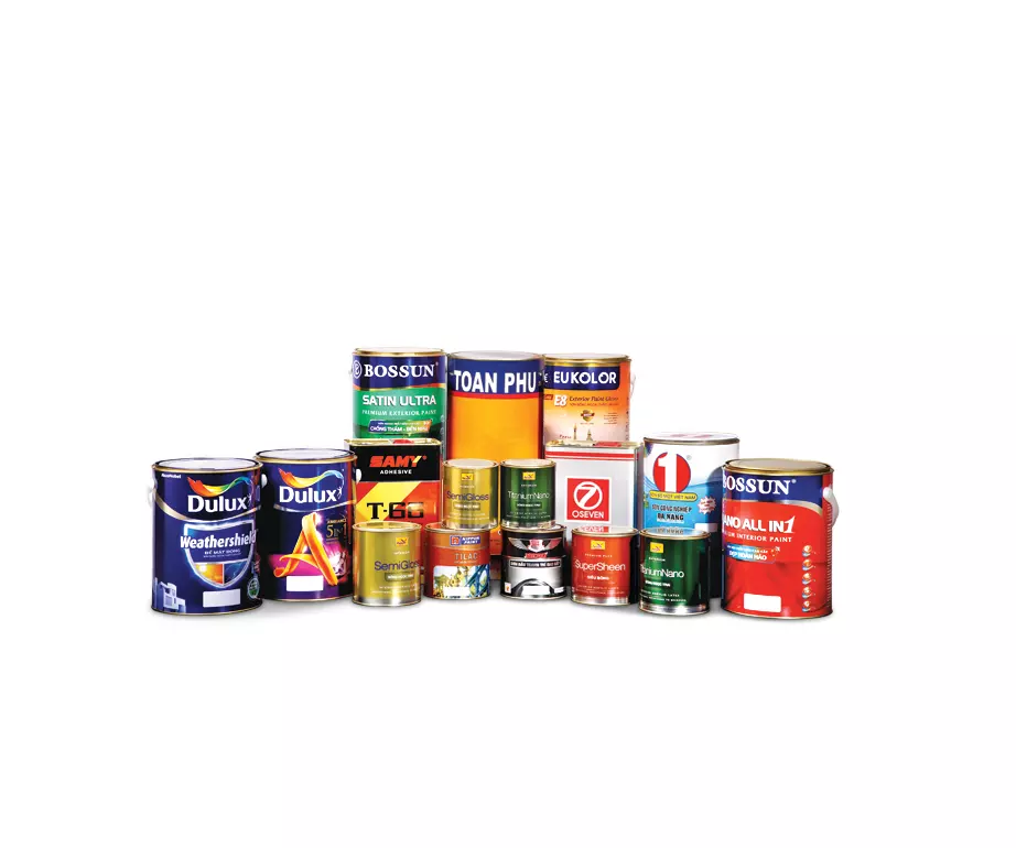 Vietnam wholesale Paint Tin Can OEM paint cans high quality