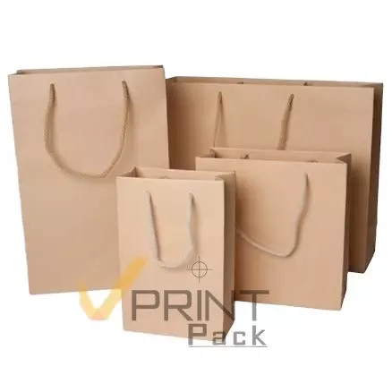 Bag Dream Paper Bags, Shopping Bags, Paper Gift Bags Bulk with Handles 100% Recyclable Paper Bags from VietNam Company