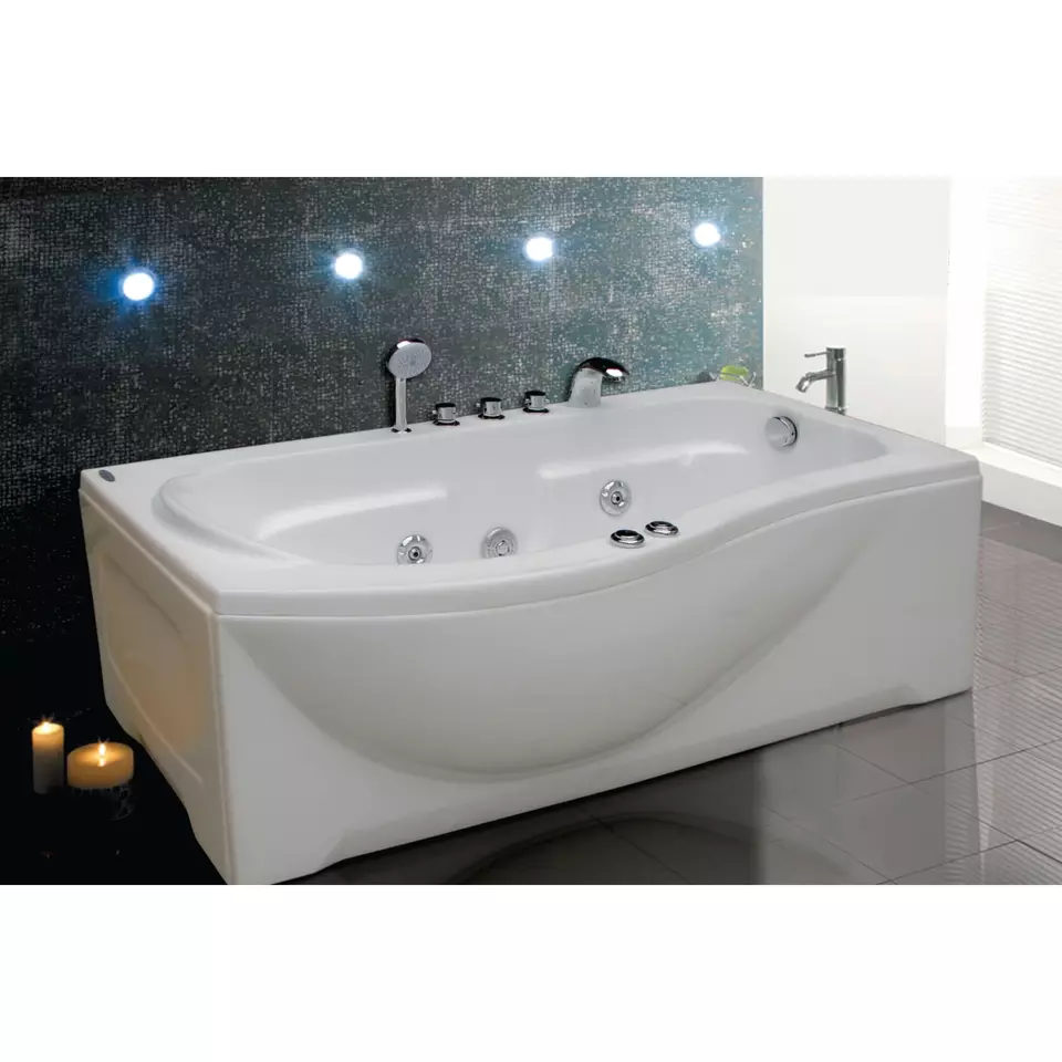 Bathtub TLS-1775B Bath Tub for Spa Shop Home Sale Acrylic Accessory Style Graphic Technical Design