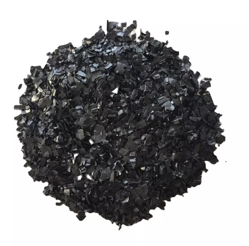 Black HIPS Flakes from Vietnam for plastic applications like toys household items best quality