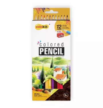 High Quality Wholesale Art Supplies Colorful CPC-C012 Colored Pencil with Hexagonal Barrel for Easy Drawing from Vietnam