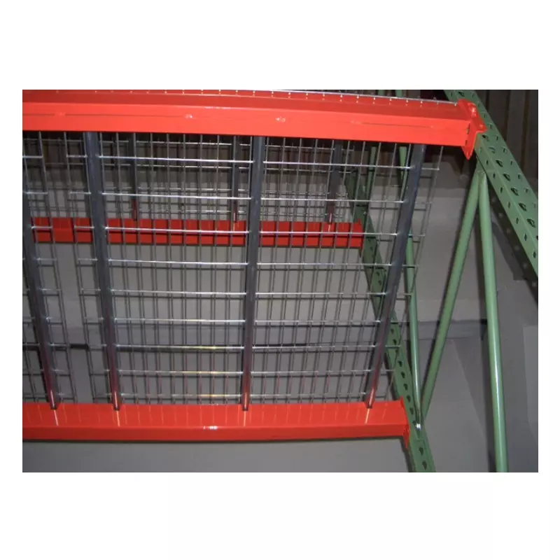 Customized Size Mesh Deck Steel Wire Suitable for Teardrop Pallet Rack With Depth 36''-48''