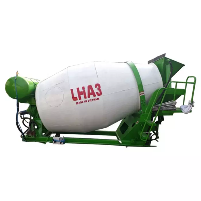 Exporting good quality 8m3 9m3 concrete mixer truck cement origin from Lachong factory Vietnam use big construction