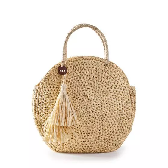 Handmade Boho Straw Bags Cheap Price Low MOQ High Quality Brand Manufacturer Women Handbags Style Vintage Handle