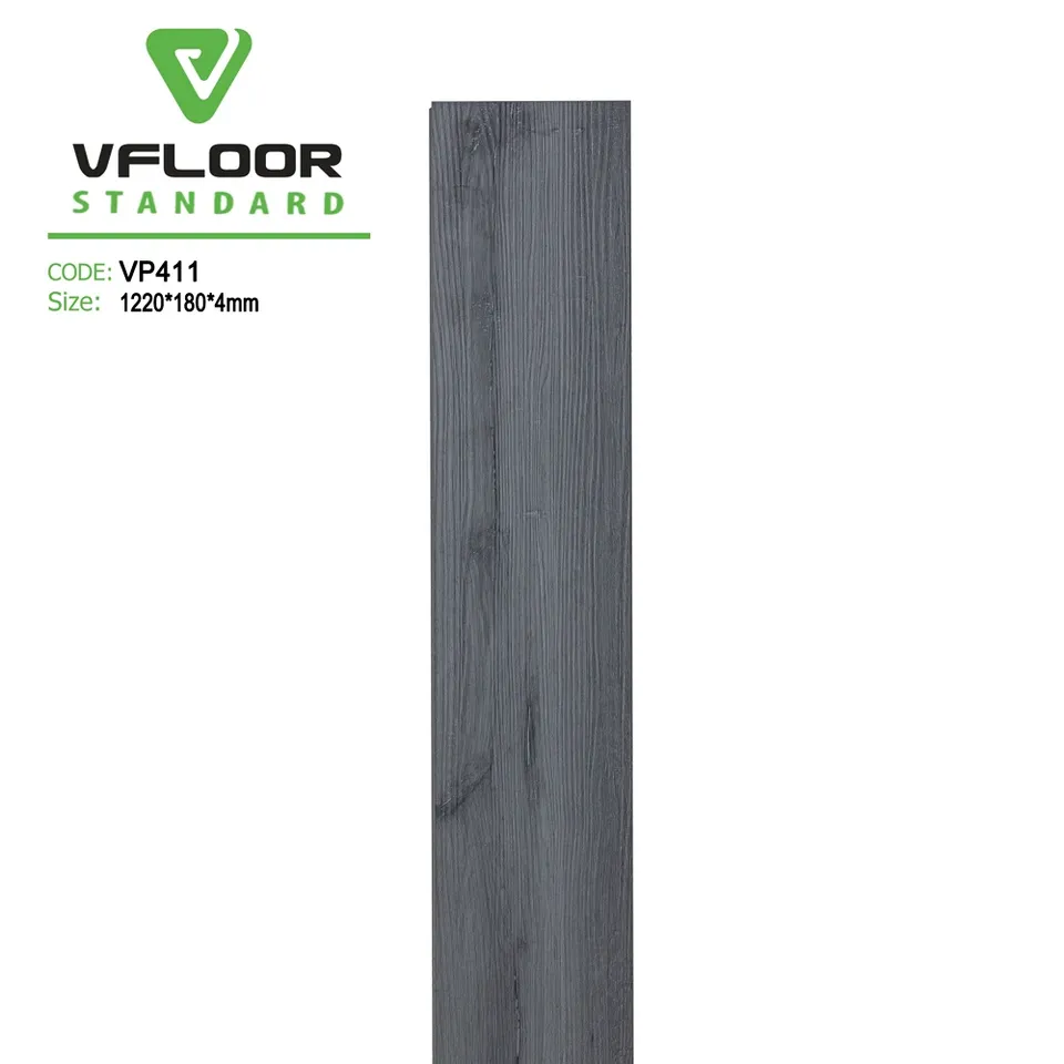 SPC Flooring Quick Assembly floor UV Coated vinyl plank rigid core plank