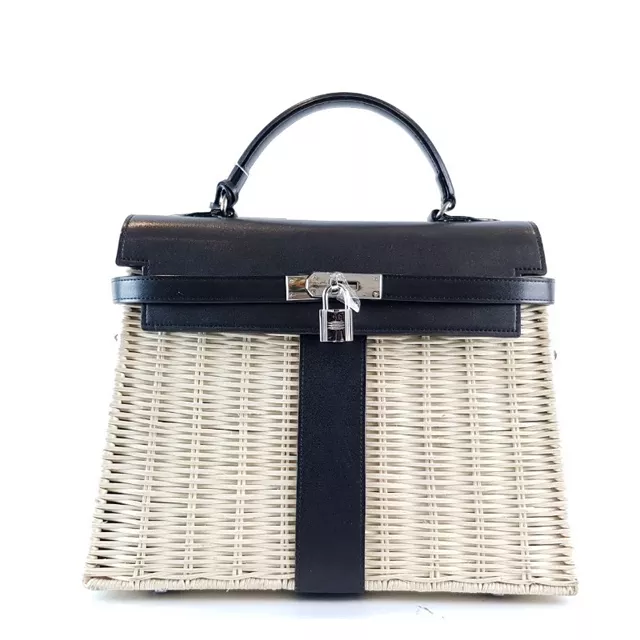 Eco Friendly Trend New High End High Quality Vietnam Natural Material Bamboo Rattan Seagrass Best Selling Women Branded Handbags