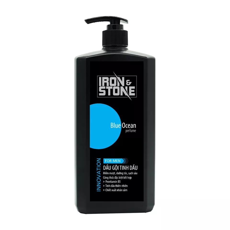 BEST SELLER 2021 - IRON AND STONE SHAMPOO & SHOWER GEL 2 IN 1 FOR MEN