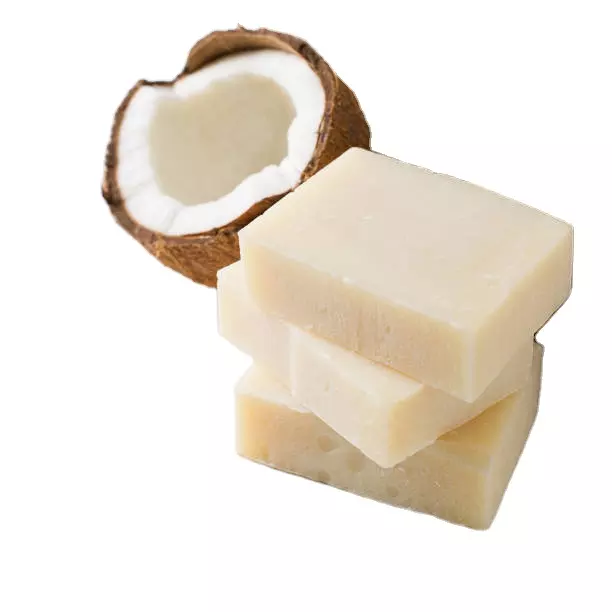 SUPPLIER HIGH QUALITY 100% PURE COCONUT OIL SOAP FROM VIETNAM AT THE BEST PRICE/ COCONUT HANDMADE SOAP FOR DRY SKIN