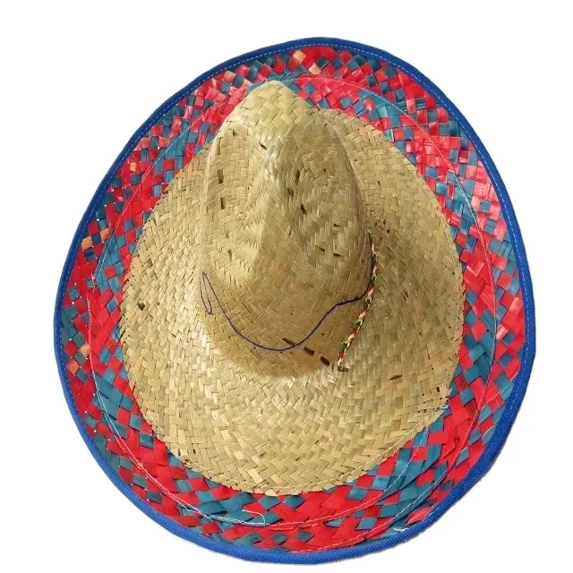 Vietnam Straw embroidery Mexican Hat