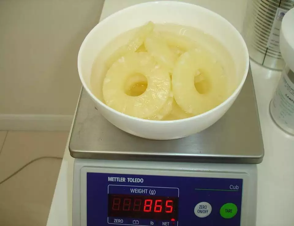 Canned slice ahahac 6 tins 3Kg Canned pineapple