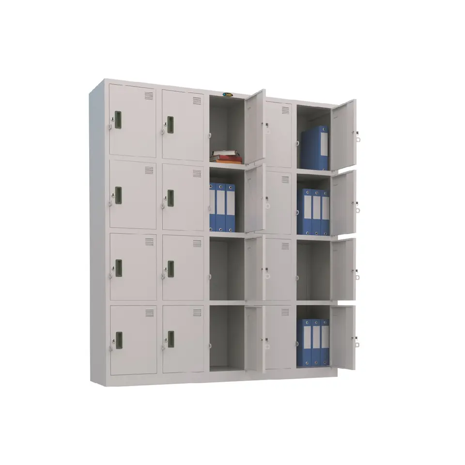 Display Document Storage Use Steel Plate Material Multi-compartment cabinet TS20B Export From Vietnam