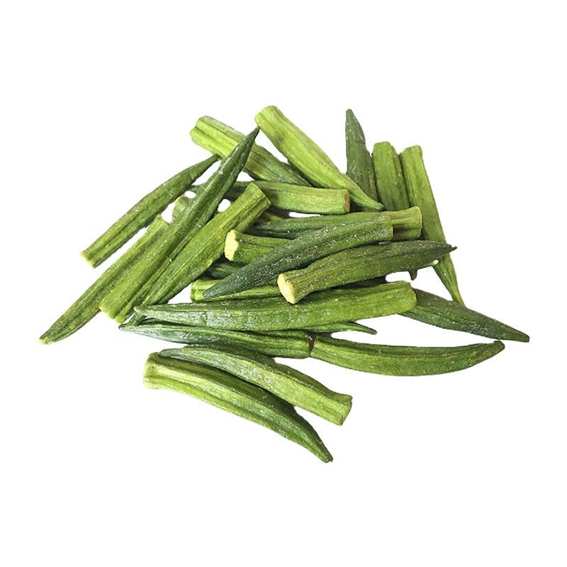 Agriculture Export Products Vietnam Export Dried Vegetable Organic Processed Dried Okra With Custom Packing