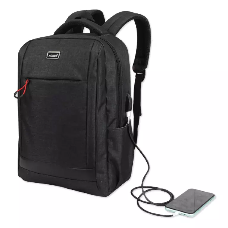 USB Charging Bag Unisex Laptop Backpack