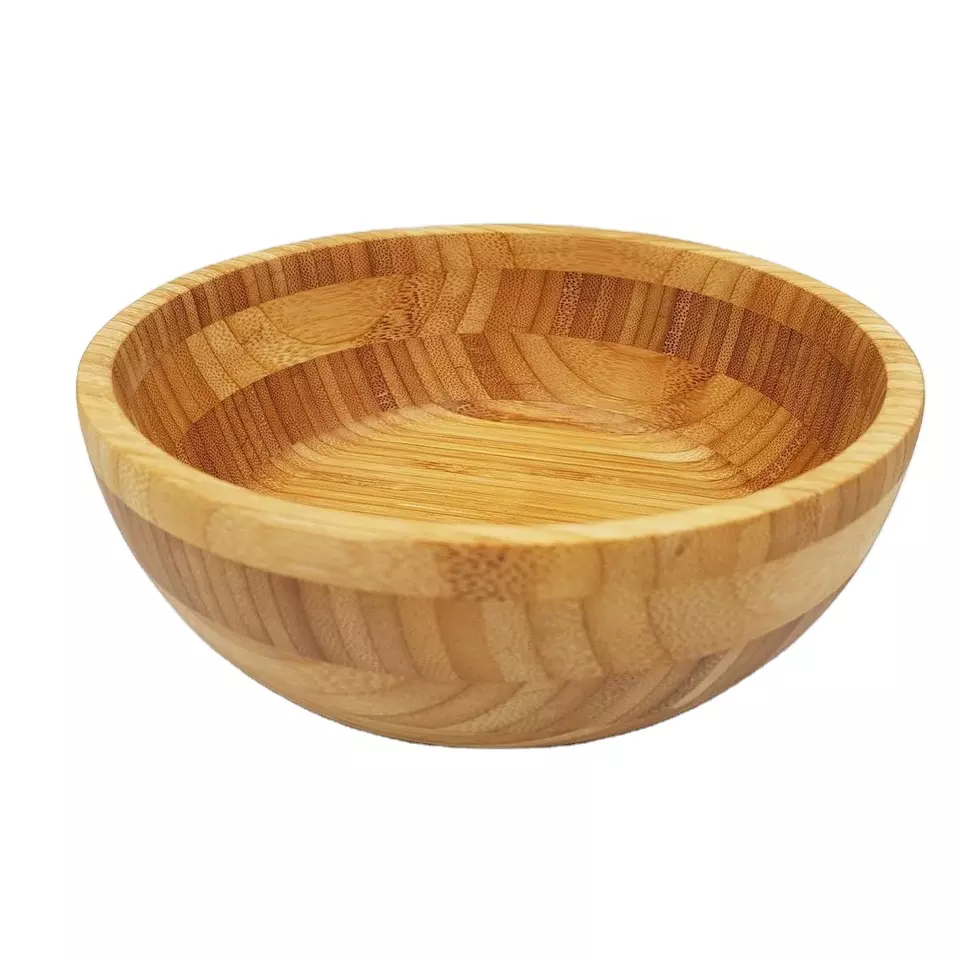 Hot New product Premium Quality Feeding Baby Bamboo Bowl Natural bamboo yellow Color with Best Price