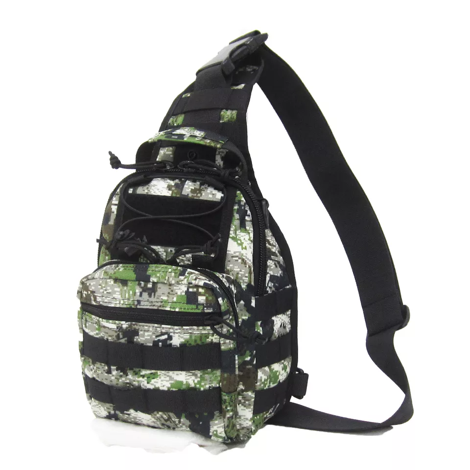 Tactical Sling Bag Waterproof Camo Tactical Shoulder Strap Bag Night Stalker Bag from Vietnam