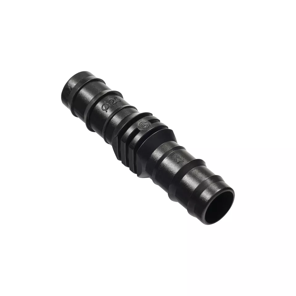Straight Connector Irrigation fittings Wholesale 2022 Black and Red Color DN16 DN20 DN25 Size